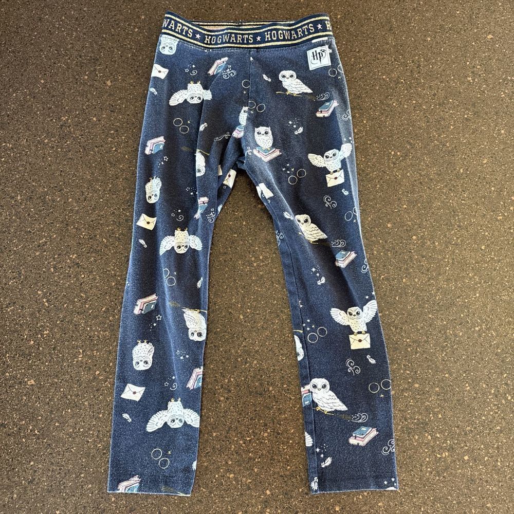 Harry Potter H&M Hogwarts Leggings Size 6